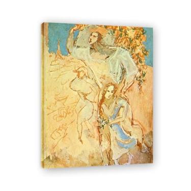 Imagem de LKXGRRSFG Murais Camponeses Diego Rivera – Arte do Realismo Socialista Mexicano, Muralista do Século 1035, Coleção Clássica do Museu de Nova York para Decoração de Casa 39,98 x 52 cm