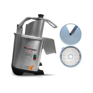 Imagem de Processador De Alimentos Corte Fatias 14mm E Cubos 14mm Pa7 Pro 14x14x14mm (grande) Bivolt