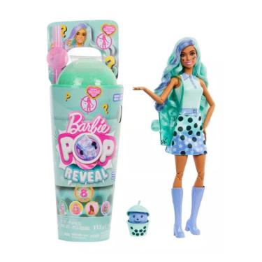 Imagem de Barbie Pop Reveal Boneca Série Boba Chá Verde Mattel