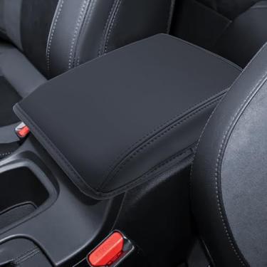 Imagem de LANTU Capa de apoio de braço para Subaru WRX 2022 2023 2024 2025 acessórios console central protetor de almofada de tampa média para descanso de cotovelo de carro (serve apenas WRX 6MT)