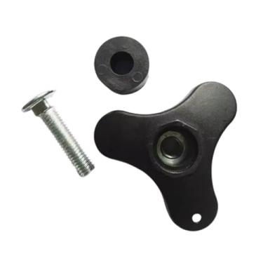 Imagem de mkki Alça triangular para ventilador de piso de alta velocidade, porca de parafuso de fixação de ventilador de piso de grau industrial, acessório para ventilador de parede/acessórios