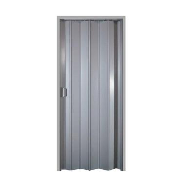 Imagem de Porta Sanfonada PVC Multilit 0,84m x 2,10m Cinza