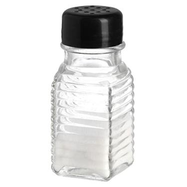 Imagem de Saleiro/Pimenta vidro preto
