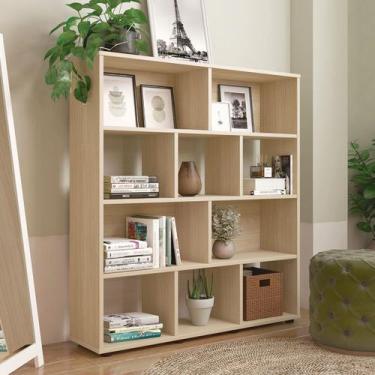 Imagem de Estante para Livros Style Book Naturale - Pnr Móveis, Moderno, Bege