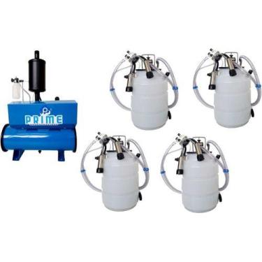 Imagem de Ordenhadeira mêcanica, Motor 2 Cv e 4 Conjuntos De Ordenhar - PRIME, 2