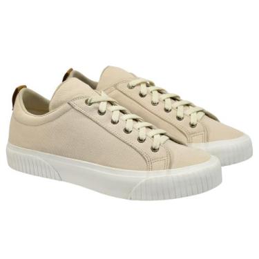 Imagem de Tênis Masculino Caly SL Lona Preto, 40, Bege