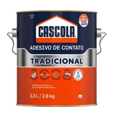 Imagem de Cola de Contato Tradicional sem Toluol 2,8Kg Cascola
