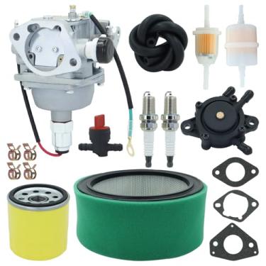 Imagem de REMEDART Kit de carburador 24 853 102-S serve para Kohler CV730 CV740 CV730S CV740S 25HP 27HP Lawm Mover substitui kh-24-853-102-S 24-853-102-S 24853102S com filtros velas de ignição
