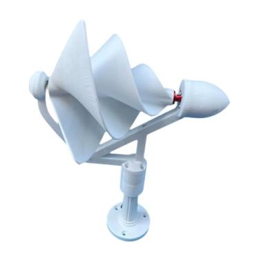 Imagem de KiBcsLic Gerador de turbina eólica espiral de alta eficiência substitui o portátil, fácil de instalar, trifásico, sem escovas, para RV, casa, fazenda, escola