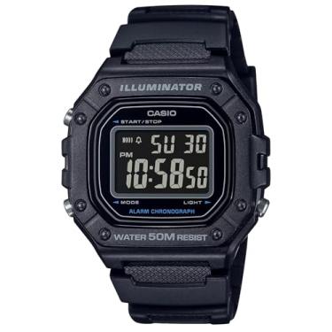 Imagem de CASIO, RELOGIO CASIO MASCULINOO STANDAR W-218H-1BVDF