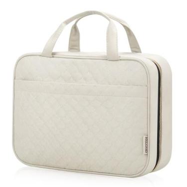 Imagem de Bolsa de higiene pessoal de viagem HXLGMD para mulheres com gancho e b