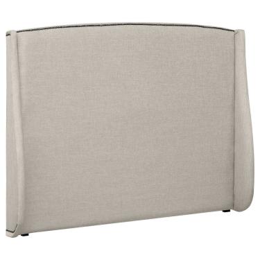 Imagem de Cabeceira Estofada com Abas Florença 170cm para Cama Box Queen Size Linho