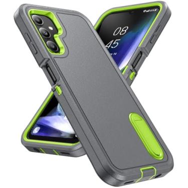 Imagem de Capa de suporte de proteção dura para samsung galaxy a54 a14 a53 a13 a04s s23 ultra s22 plus capas de telefone móvel, cinza, para galaxy a04s
