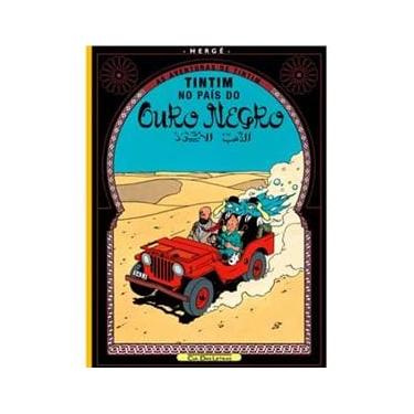 Imagem de Livro - Tintim no País do Ouro Negro