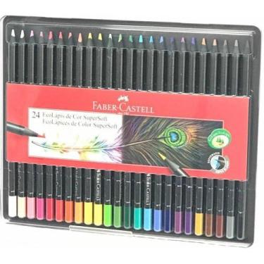 Imagem de Faber-castell ecolapis supersoft 24cores 120724soft