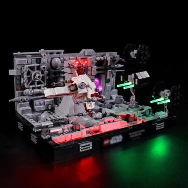 Imagem de Luz LED para Lego 75329 Death Star Trench Run Diorama - LIGHTAILING