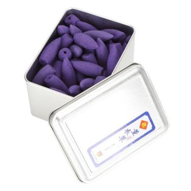 Imagem de Cones de incenso Backflow GLOGLOW 50 unidades de lavanda, lírio, ágarw