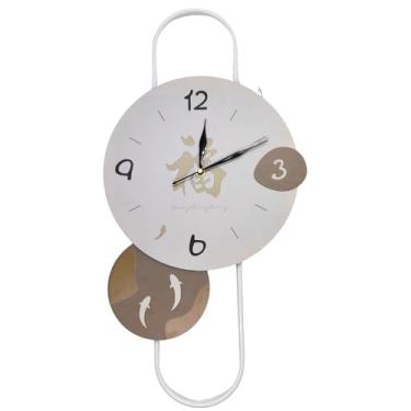 Imagem de Relógio de Parede Analógico Quartz Silencioso Diversos Design para Sala, Quarto, Cozinha (Urso Teddy)