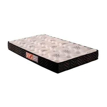 Imagem de Colchão Solteiro Espuma D33 Pasquale Black (78x188x18) - Paropas