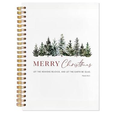 Imagem de YTRGI Caderno cristão de Natal, presentes bíblicos de Natal para mulheres, diário de oração para mulheres, material escolar cristão, suprimentos de diário bíblico, cadernos para material escolar de