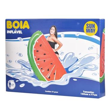 Imagem de Colchão Inflável Meia Melancia 180x77cm - Sunway (ELP03040)