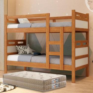 Imagem de Beliche Solteiro Com 2 Colchões, Cama completa, Barreto Lonçarcci, Con