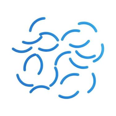 Imagem de 10PCS Almofadas Substitutas De Borracha Para Curvador De Cílios De Alt