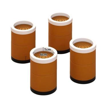 Imagem de Pés Elevadores Empilháveis Para Móveis, Para Mesas, Mesas De Chá, Armá