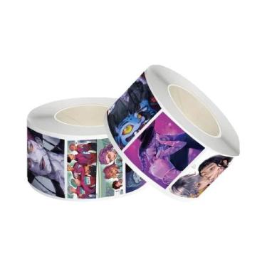 Imagem de Adesivos Kawaii À Prova d'Água De Demon Hunters KPop Para Capas De Tel