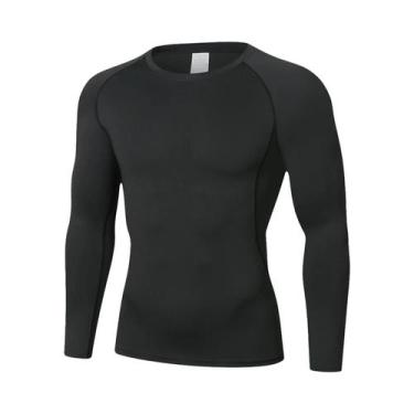 Imagem de Camiseta De Secagem Rápida Para Corrida Masculina, Top De Treinamento 