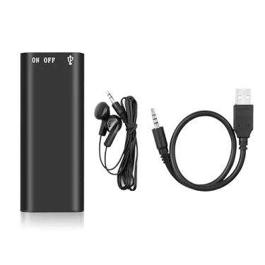 Imagem de Mini Gravador Voz Som Digital Espião 96h - Micro Escuta Nf MP3