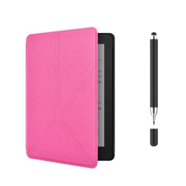 Imagem de Akacy Capa dobrável fina e leve com formato especial para Kindle Paperwhite 6,8 (Geração 2021, números de modelo M2L3EK), capa à prova d'água Wake/Sleep (9)