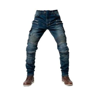 Imagem de Calças De Motocross Para Homens E Mulheres Com Zíper Duplo Em Metal, C