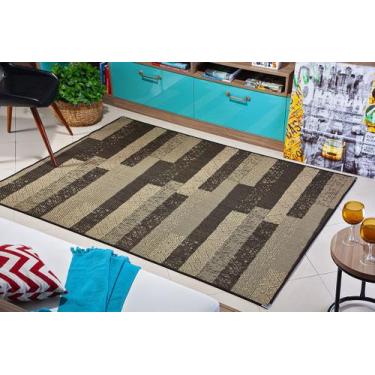 Imagem de Tapete 2,00 x 3,00 sisal não risca piso sala pousada clínica esritório