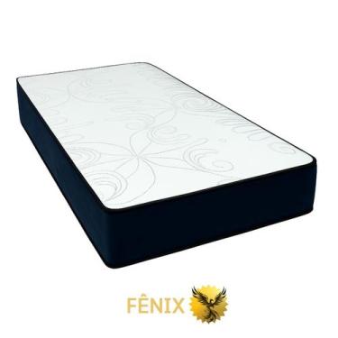 Imagem de Colchão Solteiro D28 Branco 88x188  Conforto, Sustentação e Durabilida