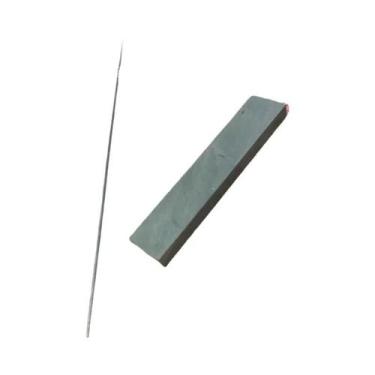 Imagem de Afiador de navalha de pedra de afiar faca natural de vários tamanhos A