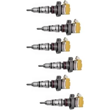 Imagem de 6 peças injetor de combustível 177-4752 10R-1257 178-6342 serve para motor Caterpillar CAT 953C 963C D5N 3126B 3126E