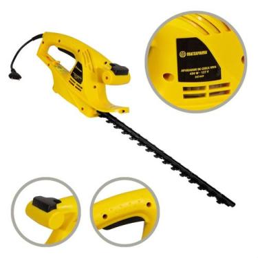 Imagem de Aparador Podador Cortador de Cerca Viva Elétrico 450W 450mm Matsuyama 