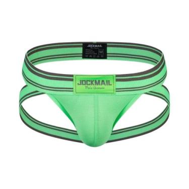Imagem de Cueca Jockstrap De Nylon De Secagem Rápida Para Homens, Roupa De Banho