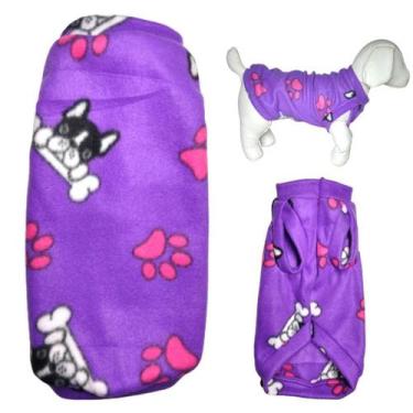 Imagem de Roupa Para Cachorro - Suéter De Inverno Roxo Pp - Nicapet