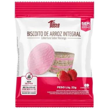 Imagem de Biscoito de Arroz Integral com Cobertura 22g - Mrs Taste Quantidade:1 