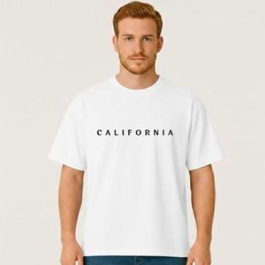 Imagem de Camiseta Oversized Masculina California Horizon Exclusiva Algodão Premium-Masculino