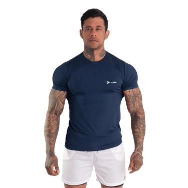 Imagem de Camisa Manga Curta Térmica Masculina Slim Proteção Uv-Masculino