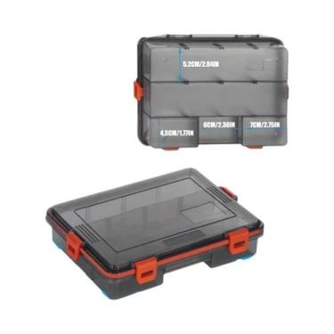 Imagem de Caixa De Equipamentos De Pesca À Prova d'Água Durável Transparente Com