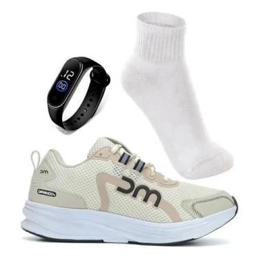 Imagem de Kit Tênis Feminino Masculino Esportivo Exercício Funcional Caminhada C