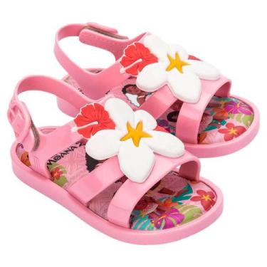 Imagem de Mini melissa colorland + moana baby 36145, Rosa, 17/18