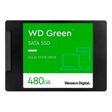 Imagem de interno Western Digital WD Green WDS480G3G0A 480GB preto p/ - Congratu
