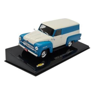 Imagem de Miniatura Chevrolet Corisco 1962 Azul E Branco Metal 1:43 - Salvat