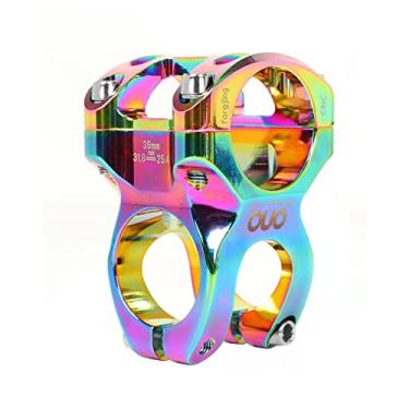 Imagem de Hastes de guidão de bicicleta 35 mm de liga de alumínio CNC ultra leve oco para a maioria das bicicletas, bicicletas de estrada, MTB, BMX, Fixie Gear, ciclismo (colorido)