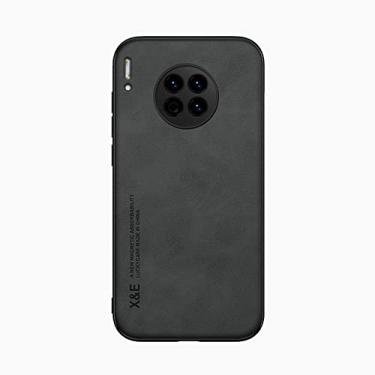 Imagem de Kepuch Silklike Capa para Huawei Mate 30 Pro - Case Placa de Metal Embutida para Huawei Mate 30 Pro - Preto